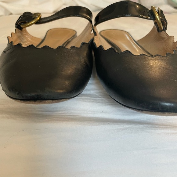 Chloe Black Leather Women's Mules - Picture 3 of 7